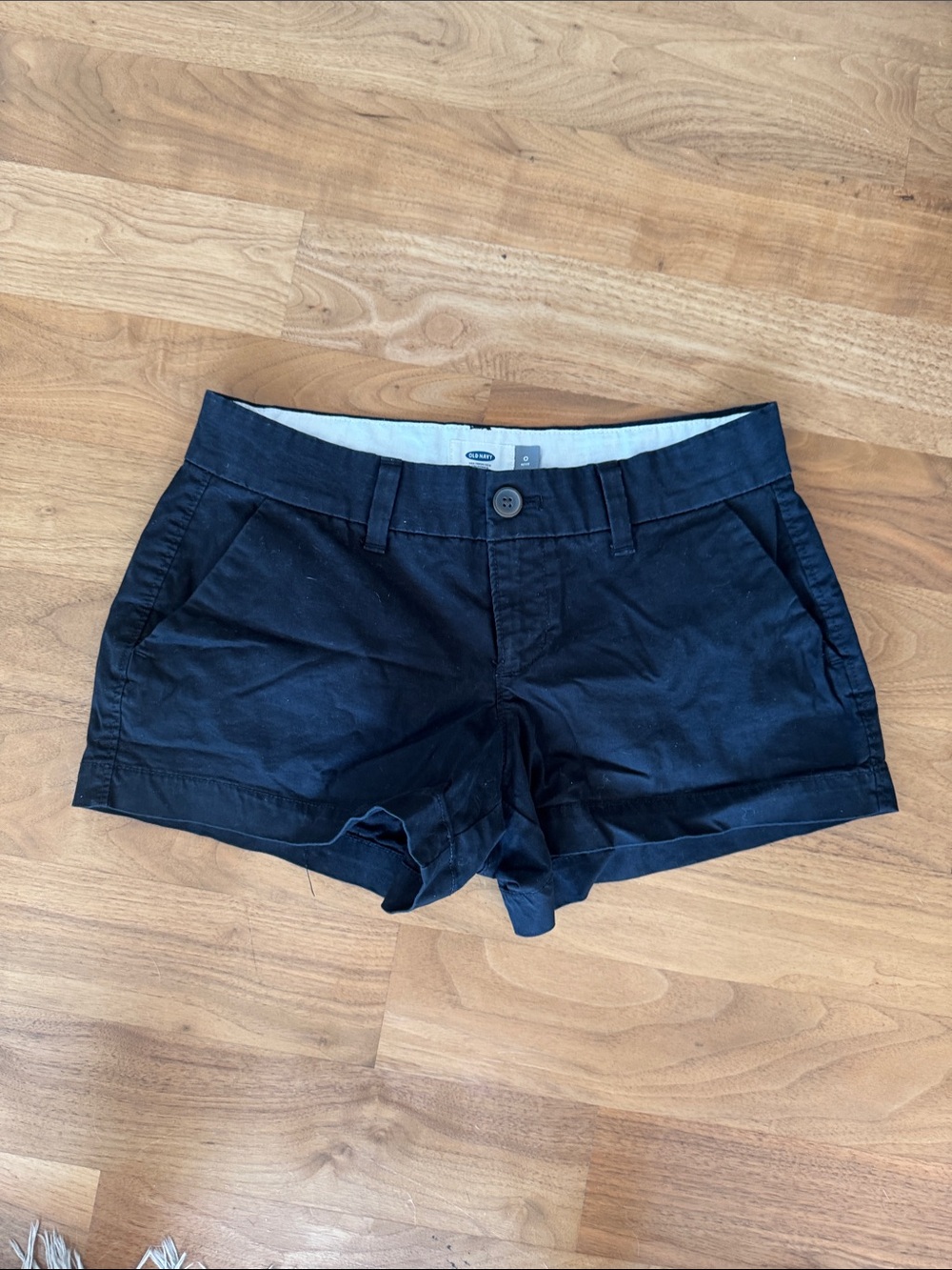 Old Navy Black Women's Jean-Style Shorts